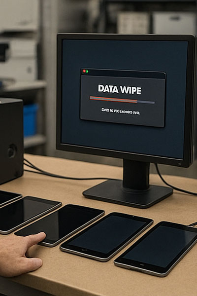 Data Sanitation for iPads