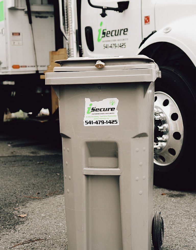 i-Secure Information Security Truck in Bend Oregon for document shredding